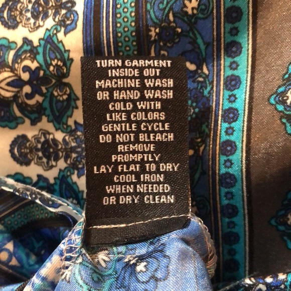 Zac & Rachel Satin Button Up Shirt. - Picture 16 of 16